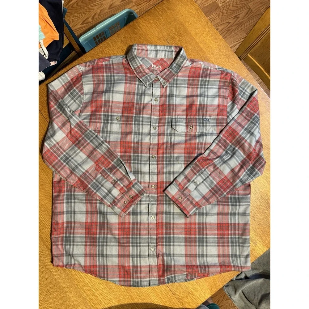 Huk fishing flannel